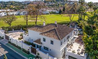 Villa méditerranéenne de luxe à vendre, en première ligne de golf, dans une prestigieuse résidence à Nueva Andalucía, Marbella 803269 
