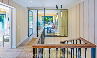 Villa méditerranéenne de luxe à vendre, en première ligne de golf, dans une prestigieuse résidence à Nueva Andalucía, Marbella 803287 