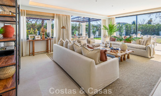 Villa méditerranéenne de luxe à vendre, en première ligne de golf, dans une prestigieuse résidence à Nueva Andalucía, Marbella 803302 