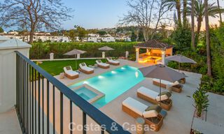 Villa méditerranéenne de luxe à vendre, en première ligne de golf, dans une prestigieuse résidence à Nueva Andalucía, Marbella 803341 