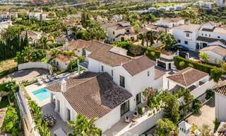 Villa de luxe espagnole contemporaine avec vue panoramique sur la mer à vendre à Marbella - Benahavís 803347 