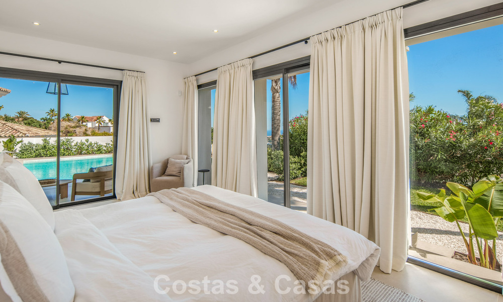 Villa de luxe espagnole contemporaine avec vue panoramique sur la mer à vendre à Marbella - Benahavís 803349