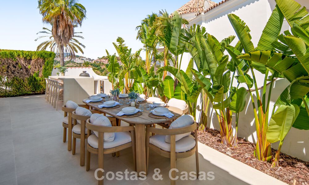 Villa de luxe espagnole contemporaine avec vue panoramique sur la mer à vendre à Marbella - Benahavís 803355