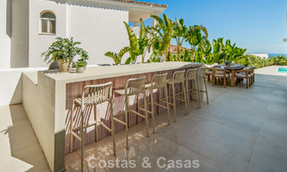 Villa de luxe espagnole contemporaine avec vue panoramique sur la mer à vendre à Marbella - Benahavís 803357 