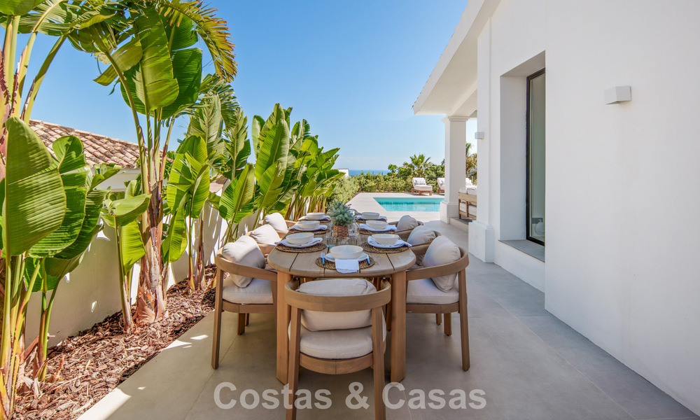 Villa de luxe espagnole contemporaine avec vue panoramique sur la mer à vendre à Marbella - Benahavís 803359