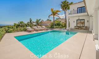Villa de luxe espagnole contemporaine avec vue panoramique sur la mer à vendre à Marbella - Benahavís 803362 