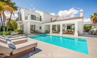 Villa de luxe espagnole contemporaine avec vue panoramique sur la mer à vendre à Marbella - Benahavís 803363 