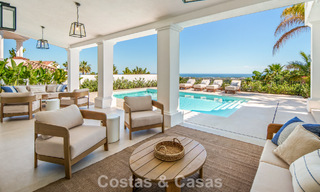 Villa de luxe espagnole contemporaine avec vue panoramique sur la mer à vendre à Marbella - Benahavís 803365 