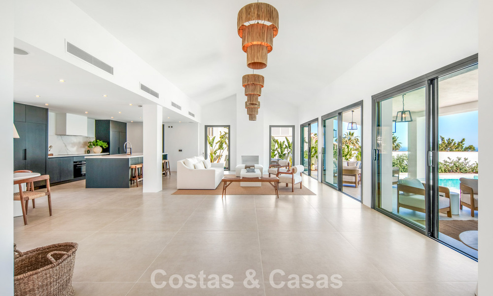 Villa de luxe espagnole contemporaine avec vue panoramique sur la mer à vendre à Marbella - Benahavís 803373