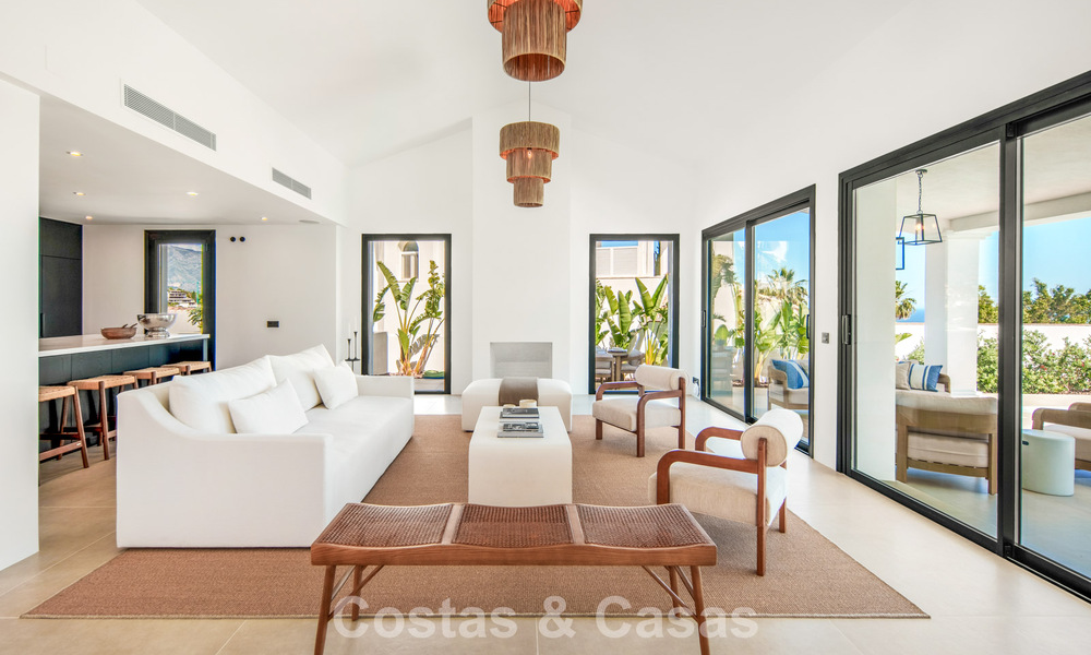 Villa de luxe espagnole contemporaine avec vue panoramique sur la mer à vendre à Marbella - Benahavís 803374