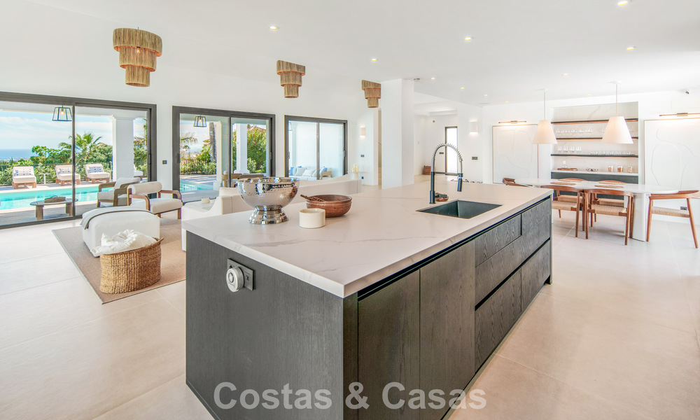 Villa de luxe espagnole contemporaine avec vue panoramique sur la mer à vendre à Marbella - Benahavís 803378