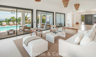 Villa de luxe espagnole contemporaine avec vue panoramique sur la mer à vendre à Marbella - Benahavís 803380 