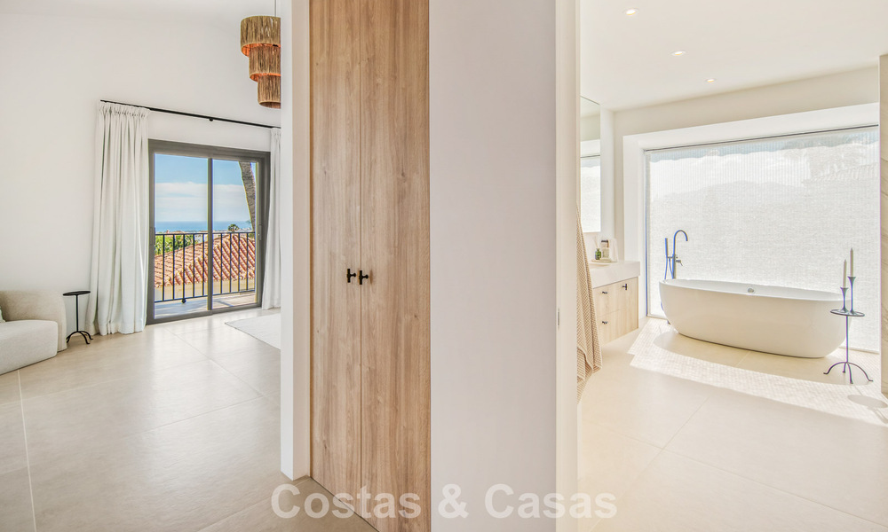 Villa de luxe espagnole contemporaine avec vue panoramique sur la mer à vendre à Marbella - Benahavís 803385