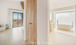 Villa de luxe espagnole contemporaine avec vue panoramique sur la mer à vendre à Marbella - Benahavís 803385 