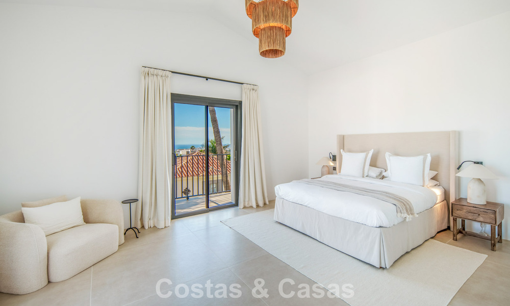 Villa de luxe espagnole contemporaine avec vue panoramique sur la mer à vendre à Marbella - Benahavís 803386