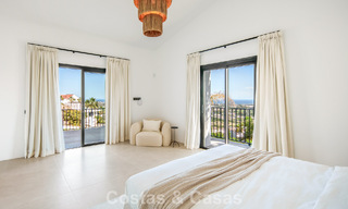 Villa de luxe espagnole contemporaine avec vue panoramique sur la mer à vendre à Marbella - Benahavís 803387 