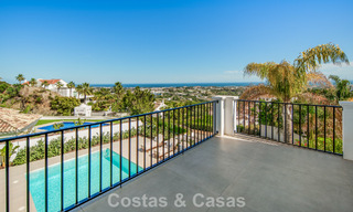 Villa de luxe espagnole contemporaine avec vue panoramique sur la mer à vendre à Marbella - Benahavís 803388 