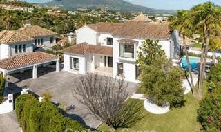 Villa de luxe espagnole contemporaine avec vue panoramique sur la mer à vendre à Marbella - Benahavís 803403 