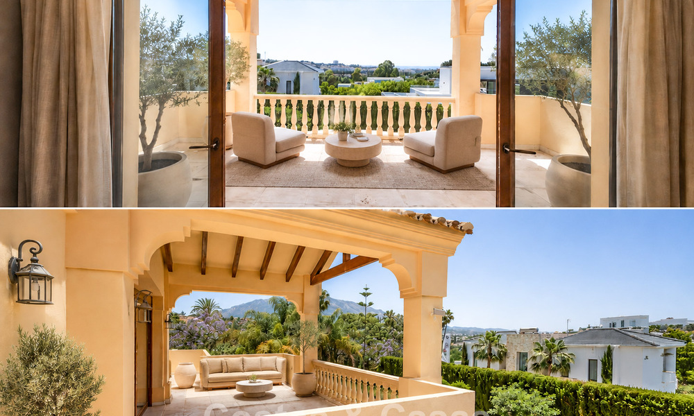Spacieuse villa avec vue sur la mer et un fantastique potentiel de rénovation à vendre à La Quinta, Marbella - Benahavís 803471