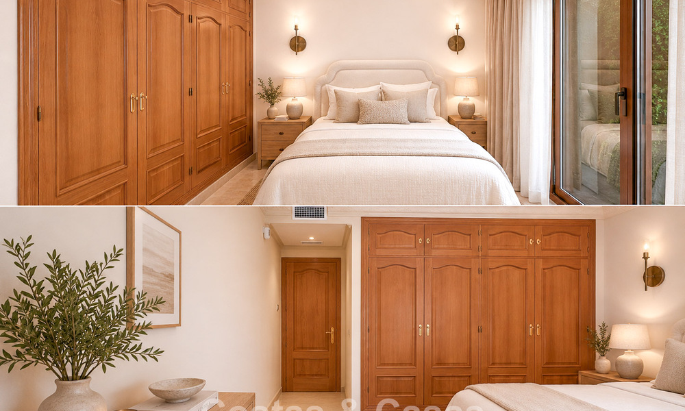 Spacieuse villa avec vue sur la mer et un fantastique potentiel de rénovation à vendre à La Quinta, Marbella - Benahavís 803504