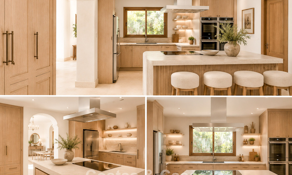 Spacieuse villa avec vue sur la mer et un fantastique potentiel de rénovation à vendre à La Quinta, Marbella - Benahavís 803507