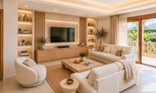 Spacieuse villa avec vue sur la mer et un fantastique potentiel de rénovation à vendre à La Quinta, Marbella - Benahavís 803508 