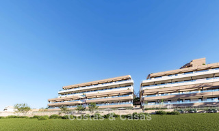 Appartements contemporains de luxe neufs à vendre en bordure du golf à Estepona 803602 