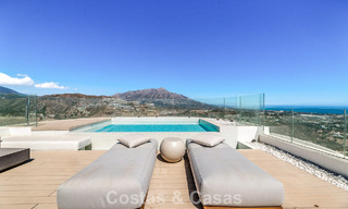 Penthouse duplex contemporain exclusif avec vue panoramique sur la mer à vendre à Marbella - Benahavís 803774 