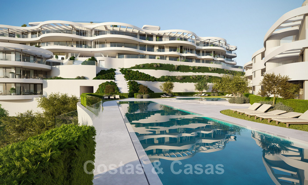 Penthouse duplex contemporain exclusif avec vue panoramique sur la mer à vendre à Marbella - Benahavís 803846