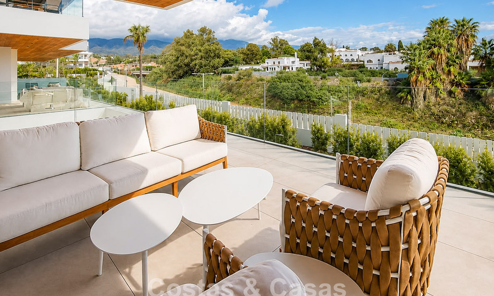 Appartement moderne prestigieux de 3 chambres prêt à emménager à vendre sur le Golden Mile de Marbella 803810