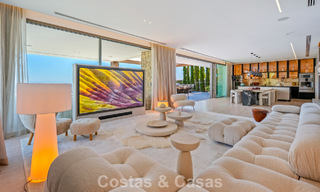Villa de luxe d'exception avec vue sur la mer à vendre dans une résidence sécurisée à La Quinta, Marbella - Benahavís 803734 