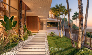 Villa de rêve ultramoderne avec des vues spectaculaires sur la mer à vendre dans les collines de Marbella - Benahavís 803918 
