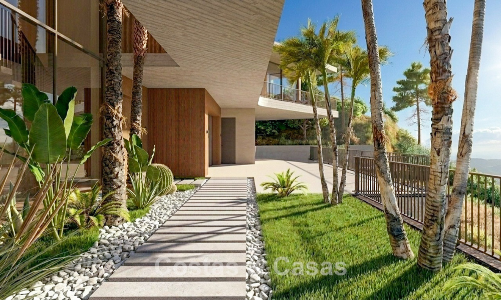 Villa de rêve ultramoderne avec des vues spectaculaires sur la mer à vendre dans les collines de Marbella - Benahavís 803920