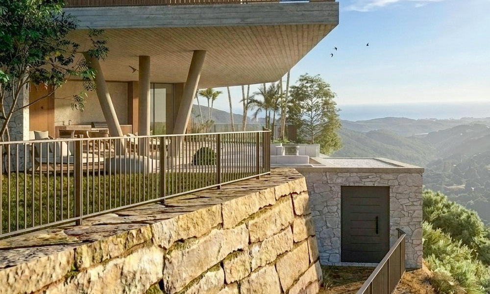 Villa de rêve ultramoderne avec des vues spectaculaires sur la mer à vendre dans les collines de Marbella - Benahavís 803924