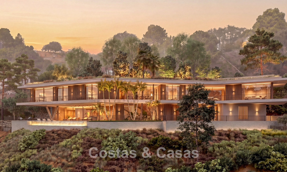 Villa de rêve ultramoderne avec des vues spectaculaires sur la mer à vendre dans les collines de Marbella - Benahavís 803925