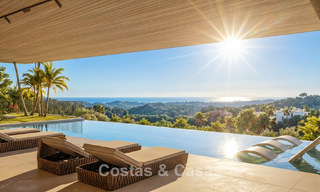 Villa de rêve ultramoderne avec des vues spectaculaires sur la mer à vendre dans les collines de Marbella - Benahavís 803931 