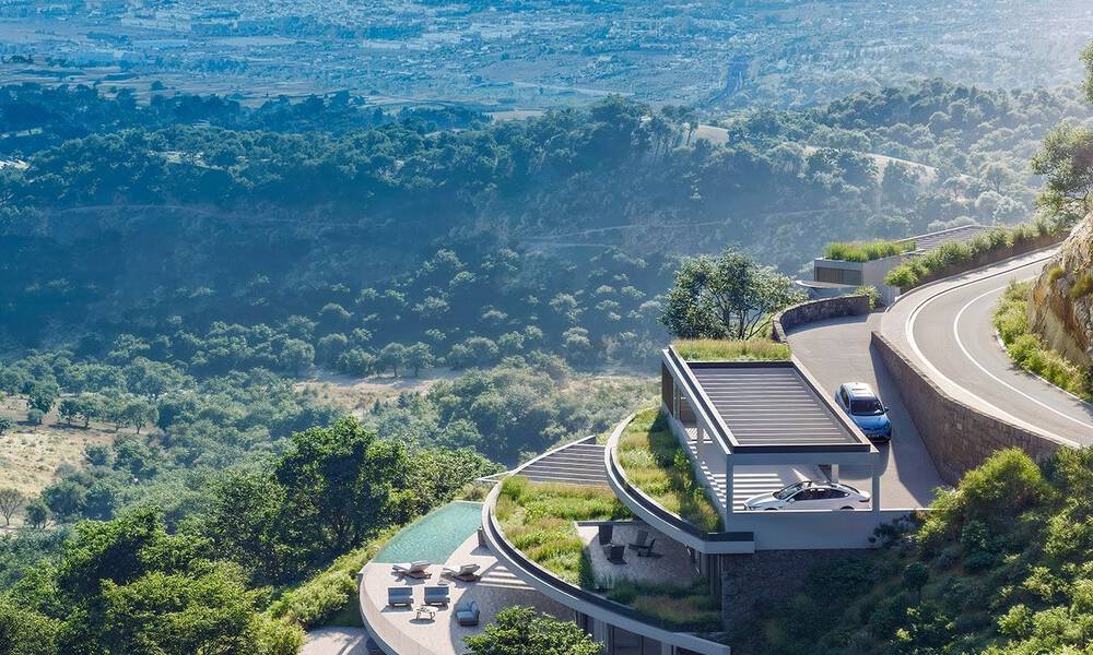 Villa design exclusive ultramoderne avec vues panoramiques sur la mer à vendre à Real de La Quinta, Marbella - Benahavís 803999