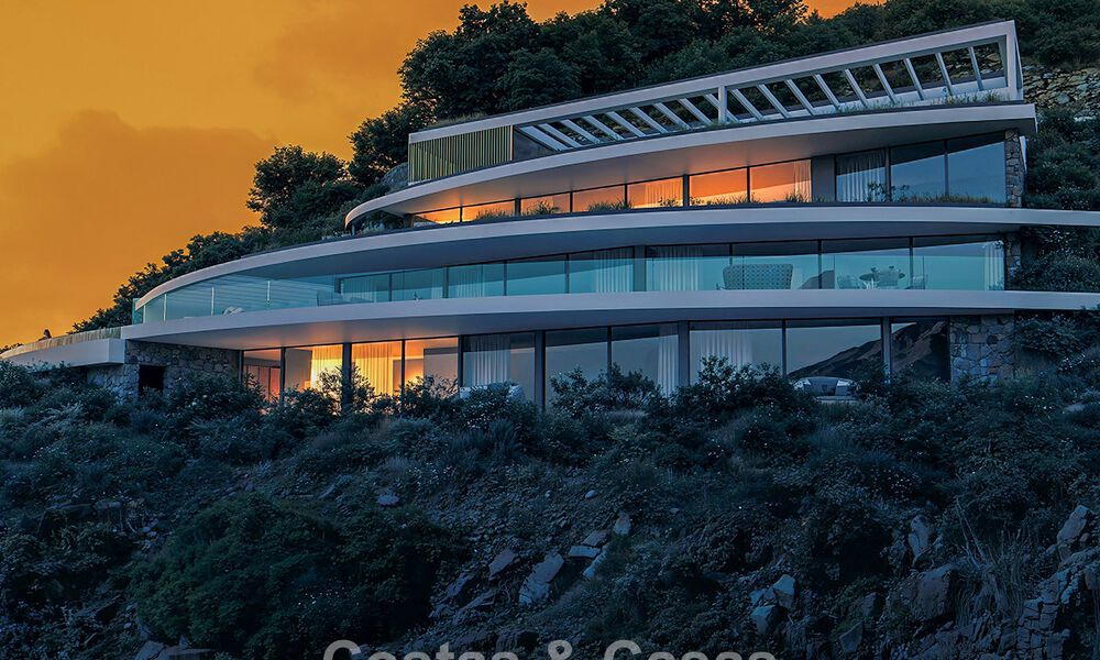 Villa design exclusive ultramoderne avec vues panoramiques sur la mer à vendre à Real de La Quinta, Marbella - Benahavís 804000