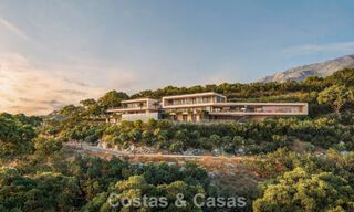 Villa d'architecte raffinée avec vue panoramique sur la mer à vendre dans les Collines de Marbella - Benahavís 804097 