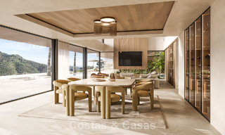 Villa d'architecte raffinée avec vue panoramique sur la mer à vendre dans les Collines de Marbella - Benahavís 804101 