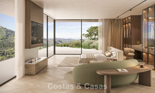 Villa d'architecte raffinée avec vue panoramique sur la mer à vendre dans les Collines de Marbella - Benahavís 804103 