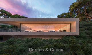 Villa d'architecte raffinée avec vue panoramique sur la mer à vendre dans les Collines de Marbella - Benahavís 804105 
