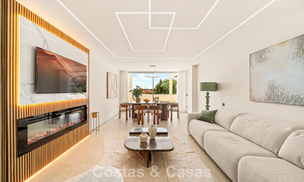 Appartement de luxe rénové avec vues panoramiques à vendre à Nueva Andalucía, Marbella 804065