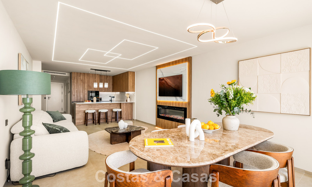 Appartement de luxe rénové avec vues panoramiques à vendre à Nueva Andalucía, Marbella 804070