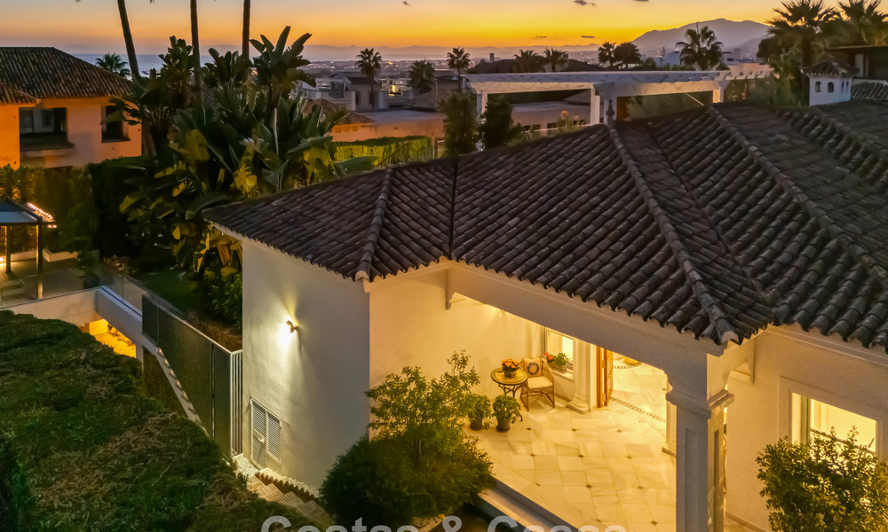 Encantadora villa de estilo mediterráneo en venta en Sierra Blanca, en la Milla de Oro de Marbella 804001