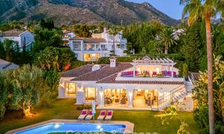 Encantadora villa de estilo mediterráneo en venta en Sierra Blanca, en la Milla de Oro de Marbella 804004 