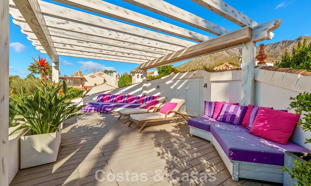 Encantadora villa de estilo mediterráneo en venta en Sierra Blanca, en la Milla de Oro de Marbella 804033