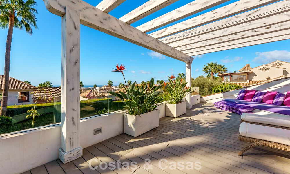 Encantadora villa de estilo mediterráneo en venta en Sierra Blanca, en la Milla de Oro de Marbella 804034