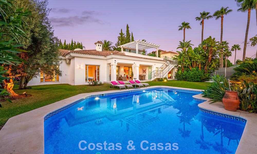 Encantadora villa de estilo mediterráneo en venta en Sierra Blanca, en la Milla de Oro de Marbella 804043