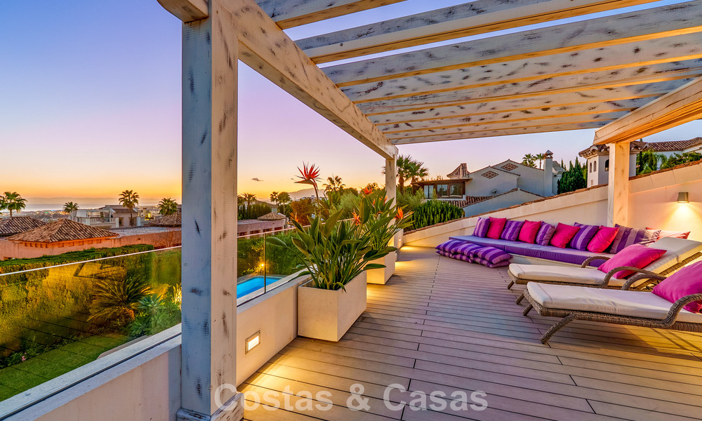 Encantadora villa de estilo mediterráneo en venta en Sierra Blanca, en la Milla de Oro de Marbella 804048